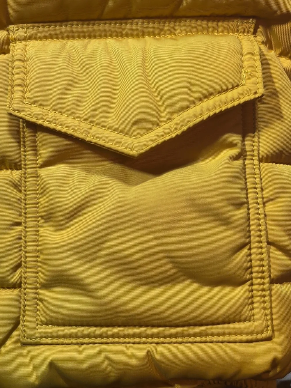 The Children's Place Yellow Hooded Puffer Coat